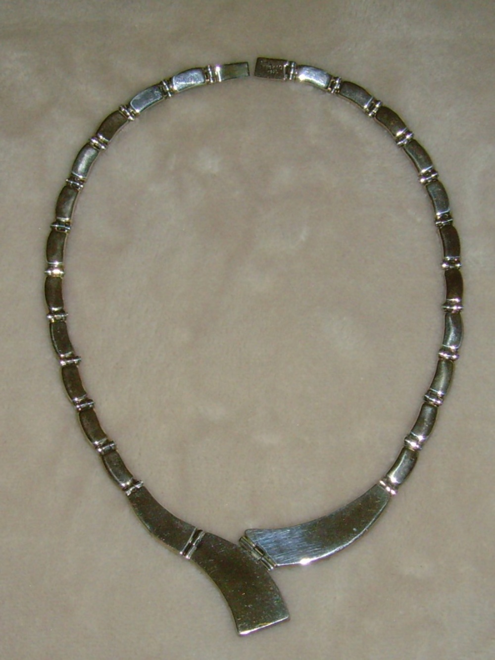 Sterling Silver 925 and Faux Turquoise Necklace - Picture 11 of 13